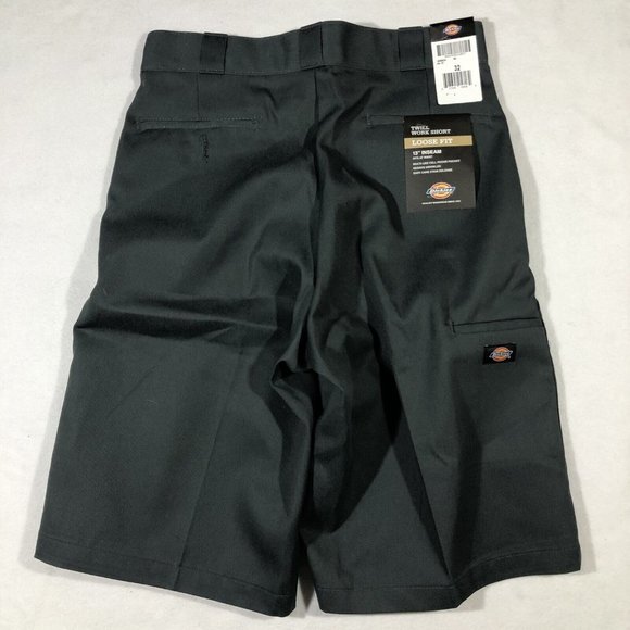 NEW Dickies Mens 32 Twill Work Shorts Loose Fit 13" Inseam Gray #42283 NWT - Picture 6 of 12